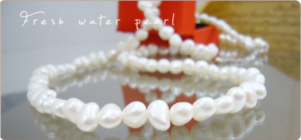 淡水パールネックレス フラットバロック 白 80cm パール 真珠と大人可愛いネックレスの通販 真珠スタイル