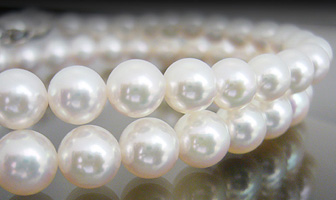 【大幅値下げ】あこや花珠真珠6.5-7mm 花珠ネックレス1点、花珠イヤリング/ピアス1点　計2点セット 